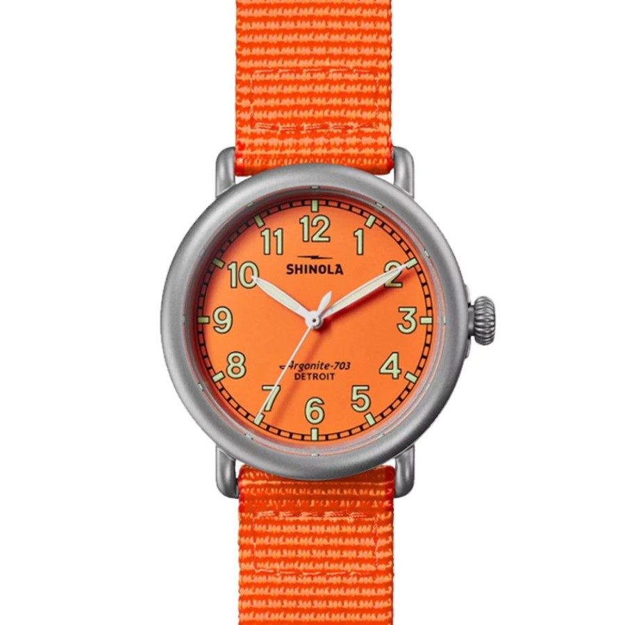 Timepieces Shinola | Shinola The Runwell Field Watch 41Mm Orange