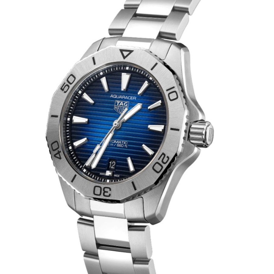 Timepieces TAG Heuer | Tag Heuer Aquaracer Professional 200 Date 40Mm Automatic - Blue/Steel