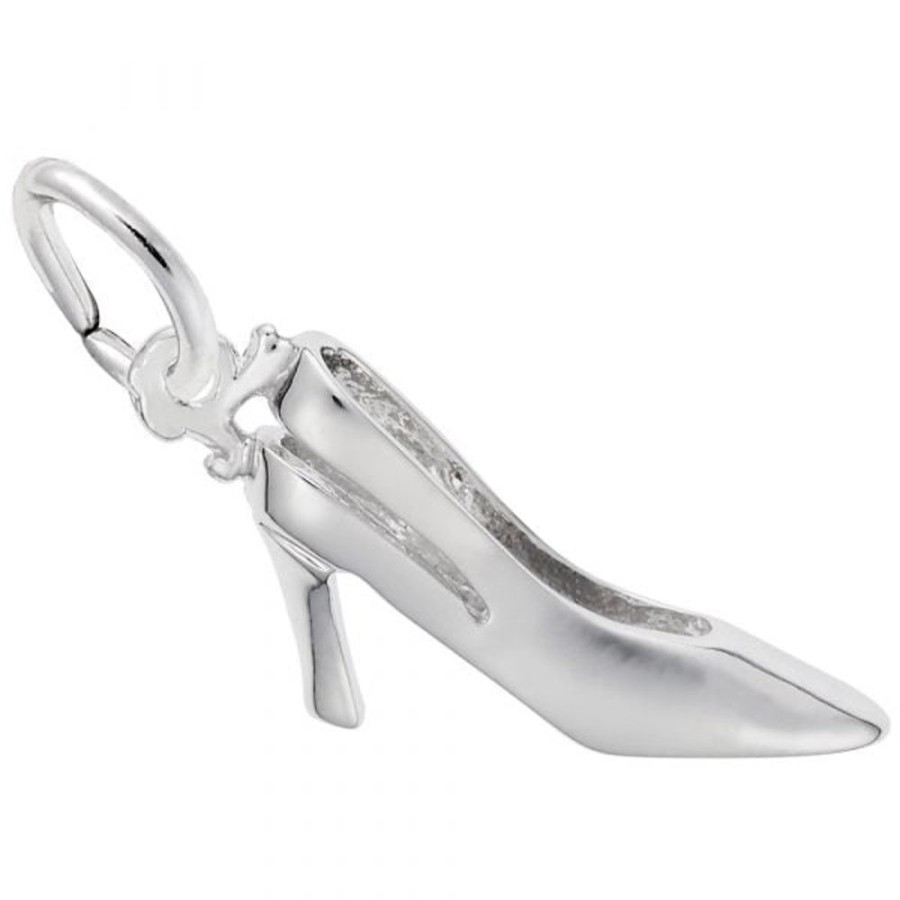 Jewelry Rembrandt | Sterling Silver Sling Back Heels Charm