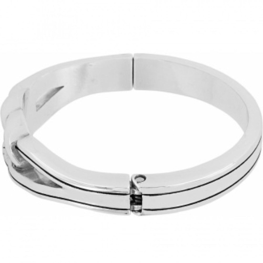 Jewelry Brighton | Brighton Interlok Hinged Bangle