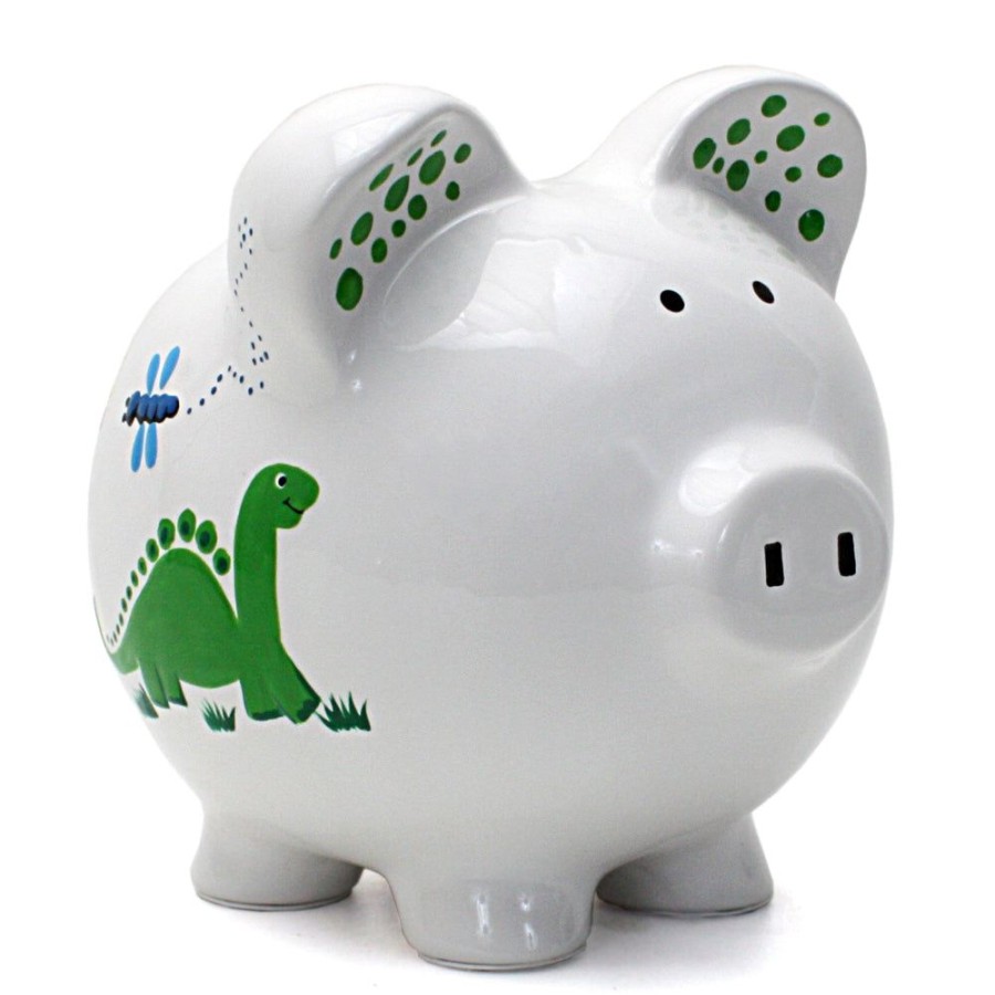 Gifts Smyth Jewelers | Child To Cherish Dinosaur Piggy Bank