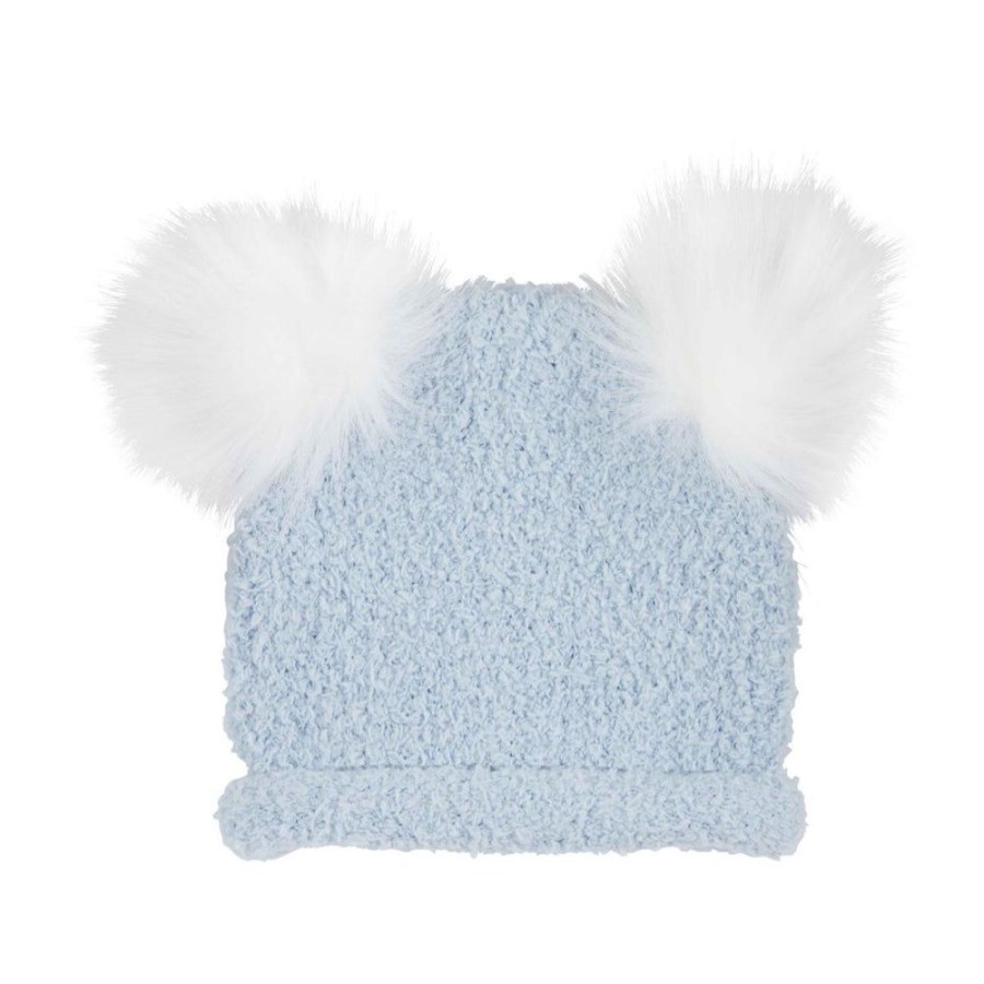 Gifts Mud Pie | Mud Pie Infant Fur Pom Chenille Hats