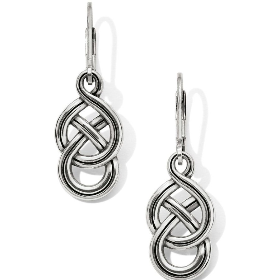 Jewelry Brighton | Brighton Interlok Braid Petite Leverback Earrings