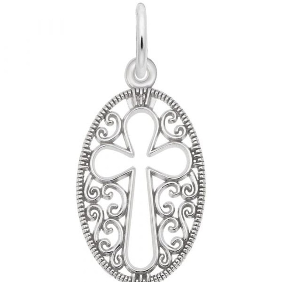 Jewelry Rembrandt | Sterling Silver Cross Charm