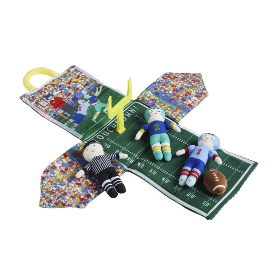 Gifts Mud Pie | Mud Pie Football Plush Set