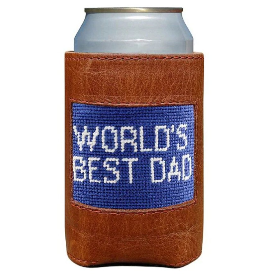 Gifts Smathers u0026 Branson | Smathers & Branson World'S Best Dad Needlepoint Can Cooler