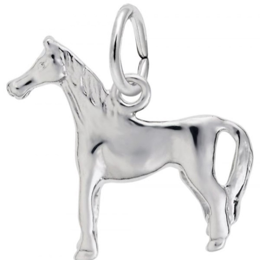 Jewelry Rembrandt | Sterling Silver Standing Horse Charm