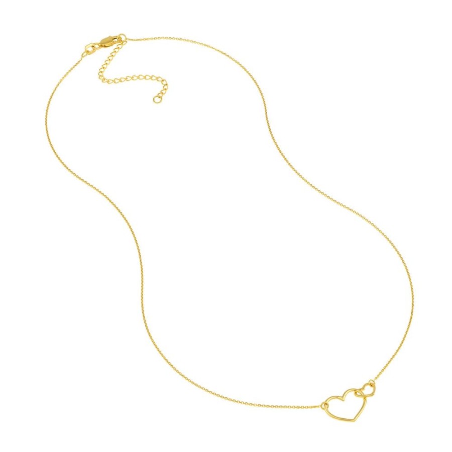 Jewelry Smyth Jewelers | 14K Interlocking Hearts Necklace