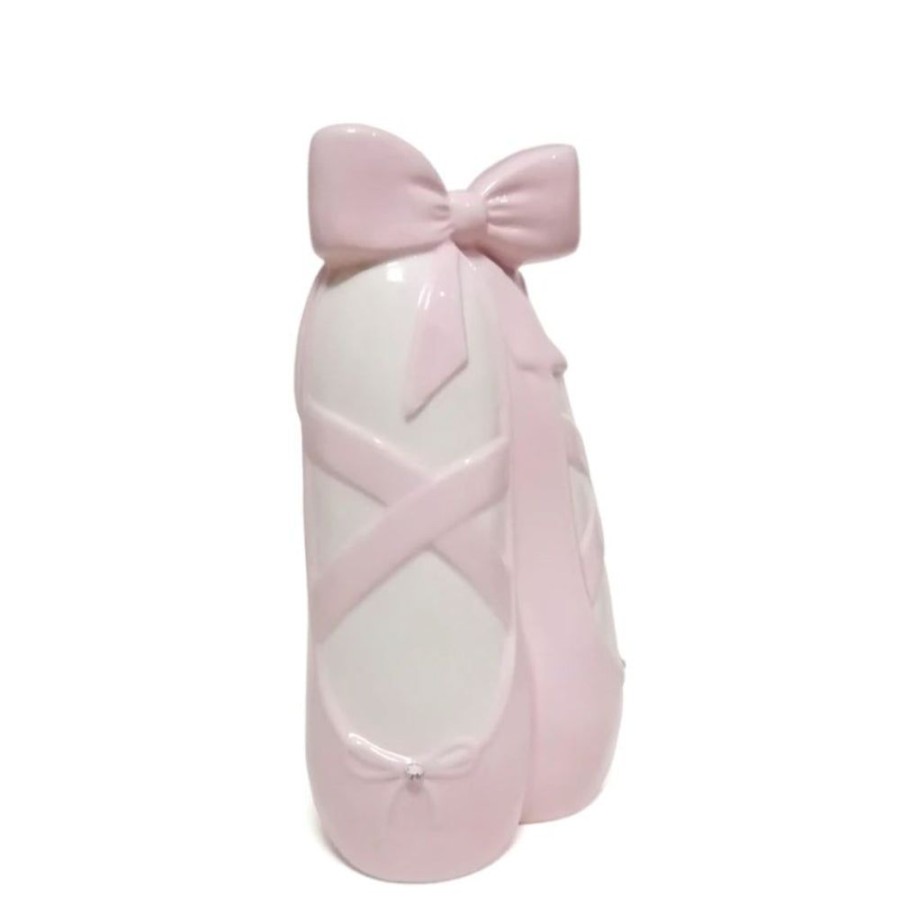 Gifts Smyth Jewelers | Child To Cherish Ballerina Slippers Bank