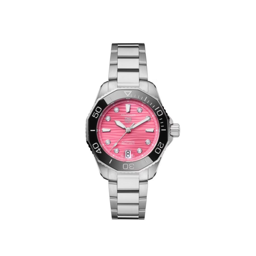 Timepieces TAG Heuer | Tag Heuer Ladies Aquaracer Professional 300 Date Automatic, 36Mm