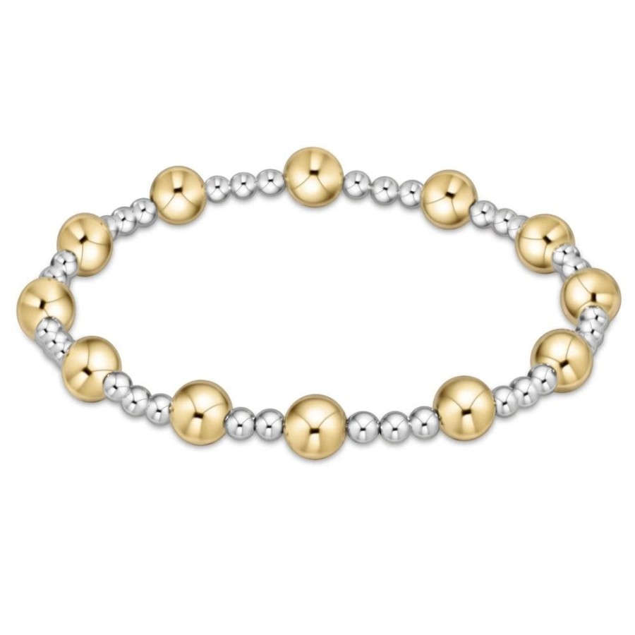 Jewelry enewton | Enewton Classic Sincerity Bead Bracelet - Mixed Metal