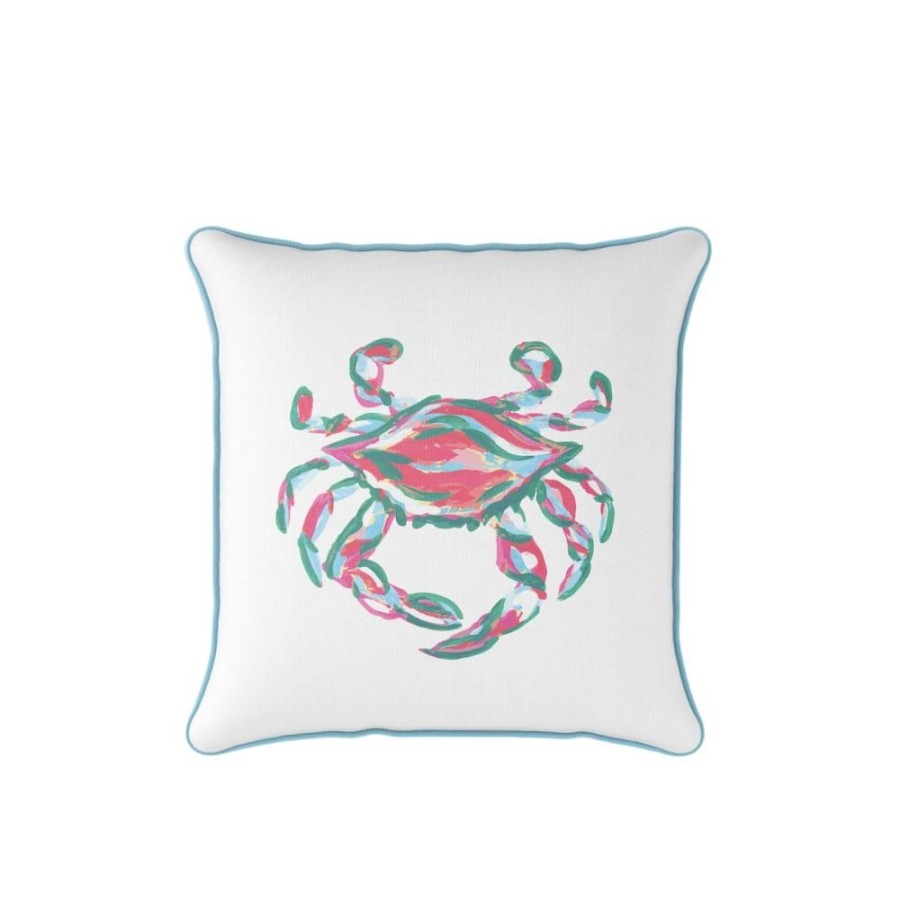 Gifts Sewing Down South | Sewing Down South Coral King Crab Pillow