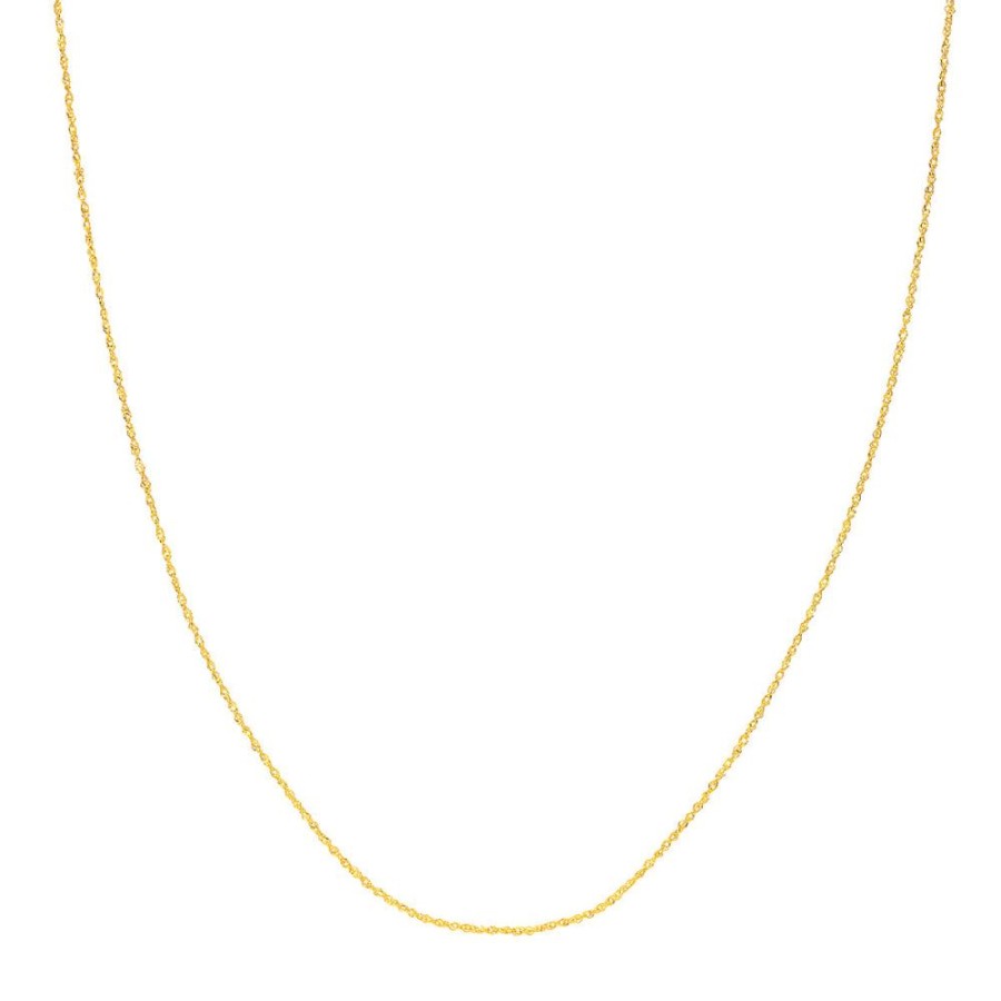 Jewelry Smyth Jewelers | 14K 0.85Mm Singapore Sparkle Chain