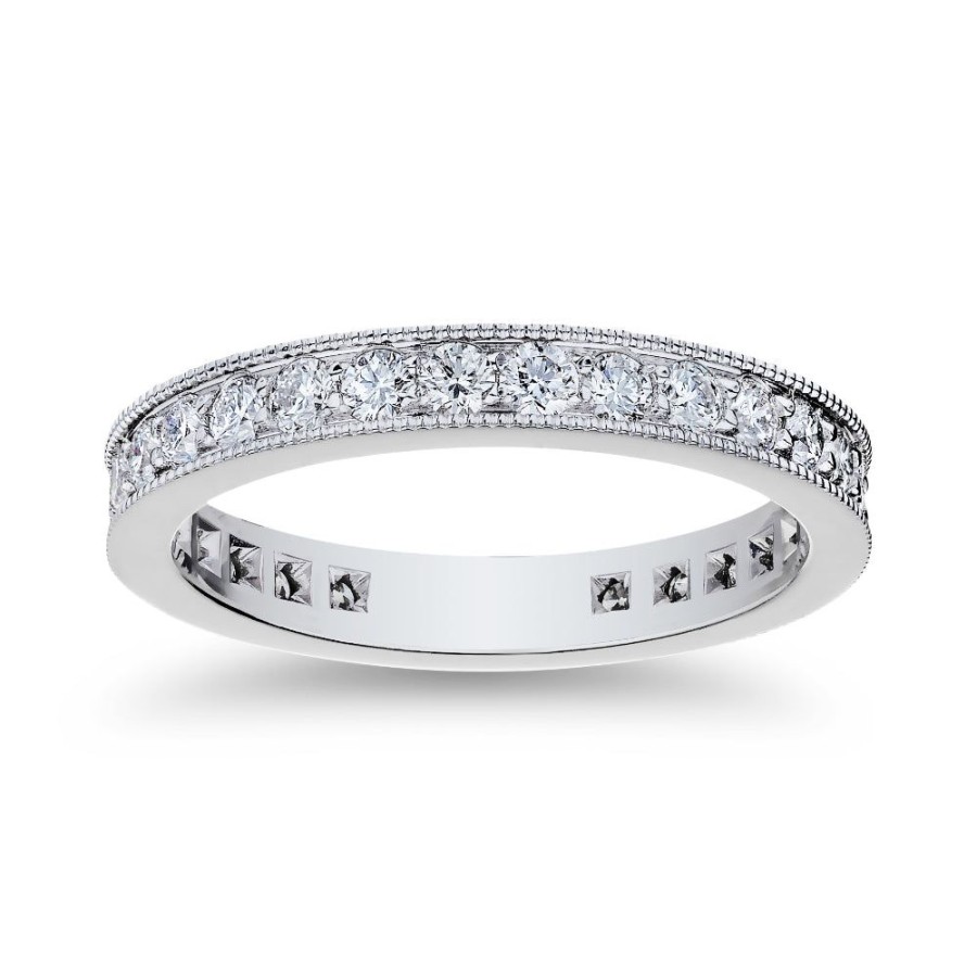 Jewelry Smyth Jewelers | Platinum Diamond Eternity Band