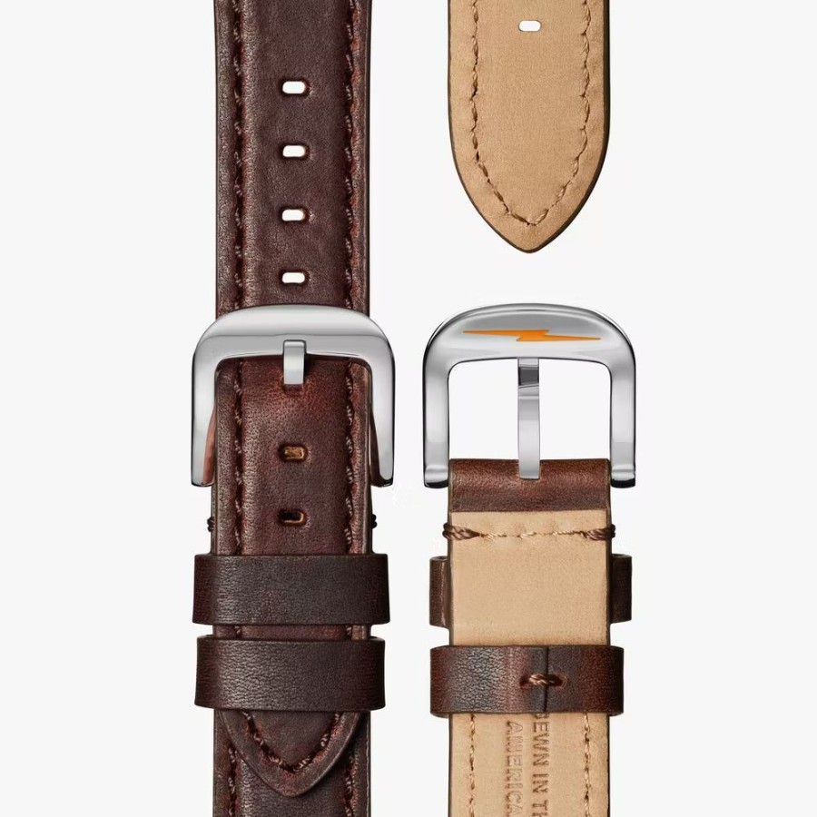 Timepieces Shinola | Shinola Runwell 41Mm Blue/Brown