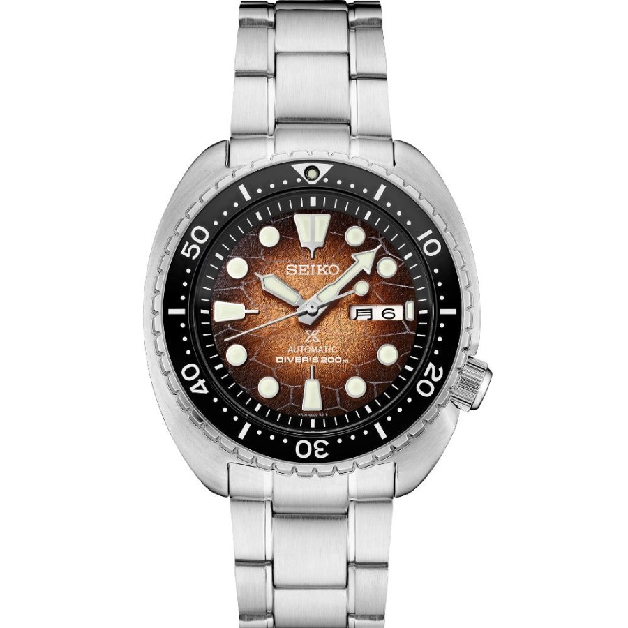 Timepieces Seiko | Seiko Prospex Collection Diver Brown Special Edition Automatic Srph55