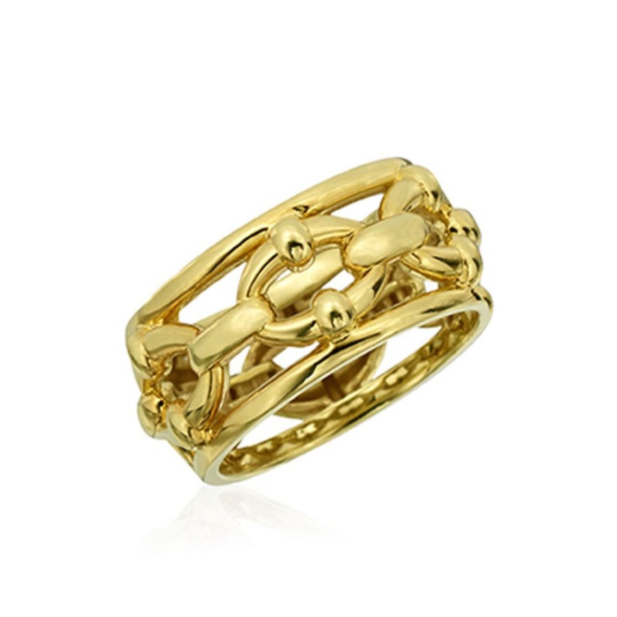 Jewelry Smyth Jewelers | 14K Yellow Gold Anchor Link Ring