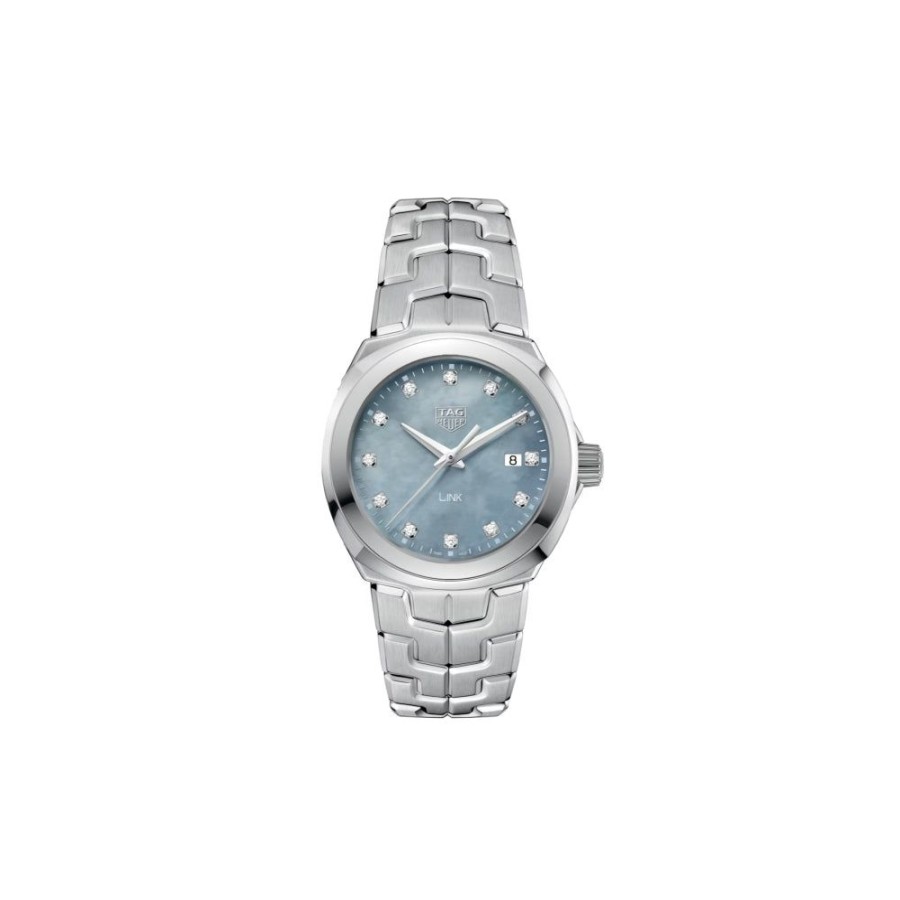 Timepieces TAG Heuer | Tag Heuer Link 32Mm Quartz, Blue Mother-Of-Pearl Dial