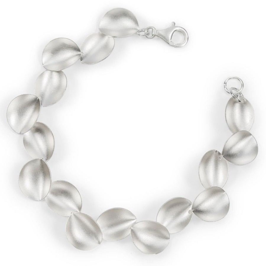 Jewelry Kelim | Sterling Silver Rose Petals Bracelet