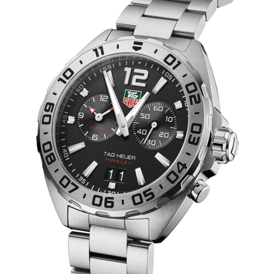 Gifts TAG Heuer | Tag Heuer Formula 1 41Mm Quartz Chronograph - Black/Steel