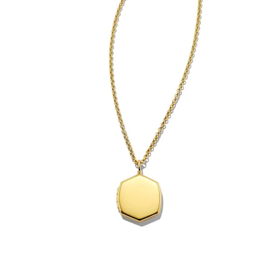 Jewelry Kendra Scott | Kendra Scott Davis Locket Charm Necklace