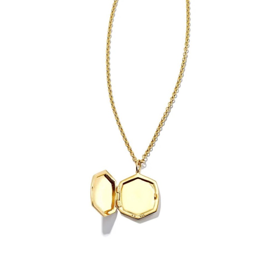 Jewelry Kendra Scott | Kendra Scott Davis Locket Charm Necklace