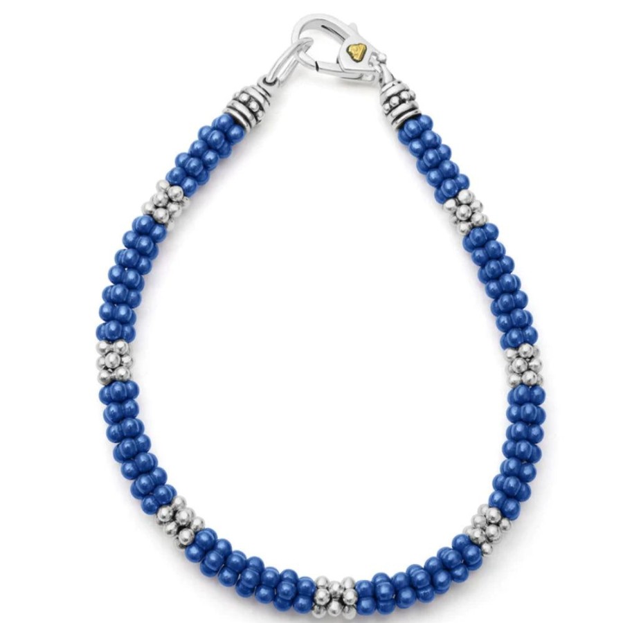 Jewelry Lagos | Lagos Blue Caviar Ultramarine Ceramic Bracelet