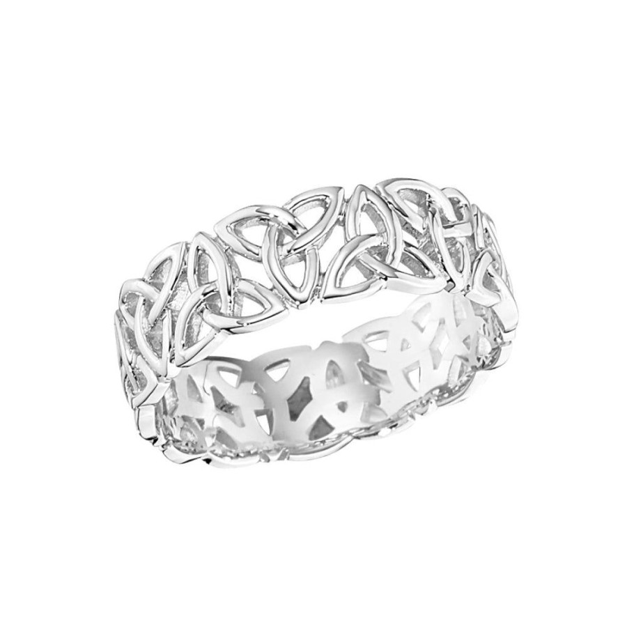 Jewelry Smyth Jewelers | 14K Celtic Triquetra Knot Band