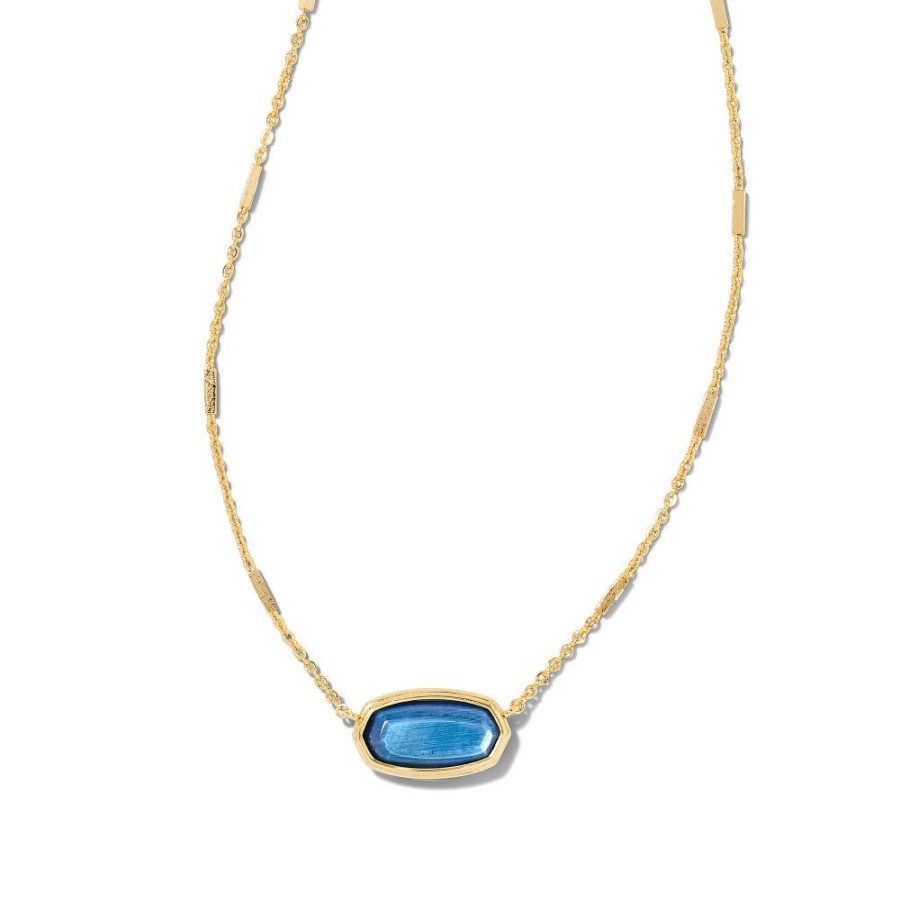 Jewelry Kendra Scott | Kendra Scott Framed Elisa Gold Short Pendant Necklace