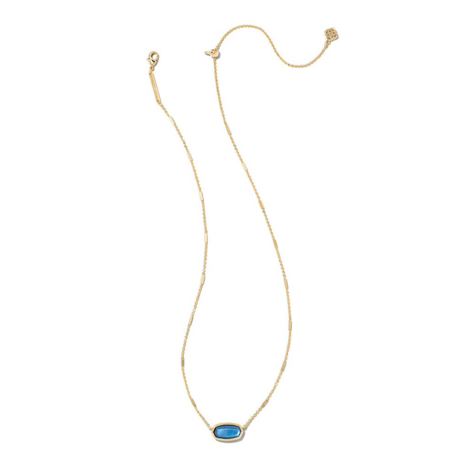 Jewelry Kendra Scott | Kendra Scott Framed Elisa Gold Short Pendant Necklace