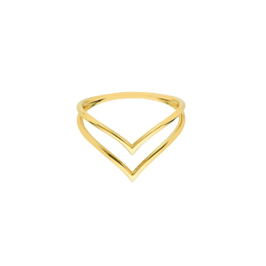 Jewelry Smyth Jewelers | 14K Yellow Gold Double Wire Ring