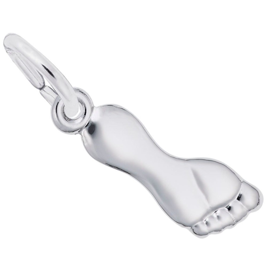 Jewelry Rembrandt | Sterling Silver Footprint Charm