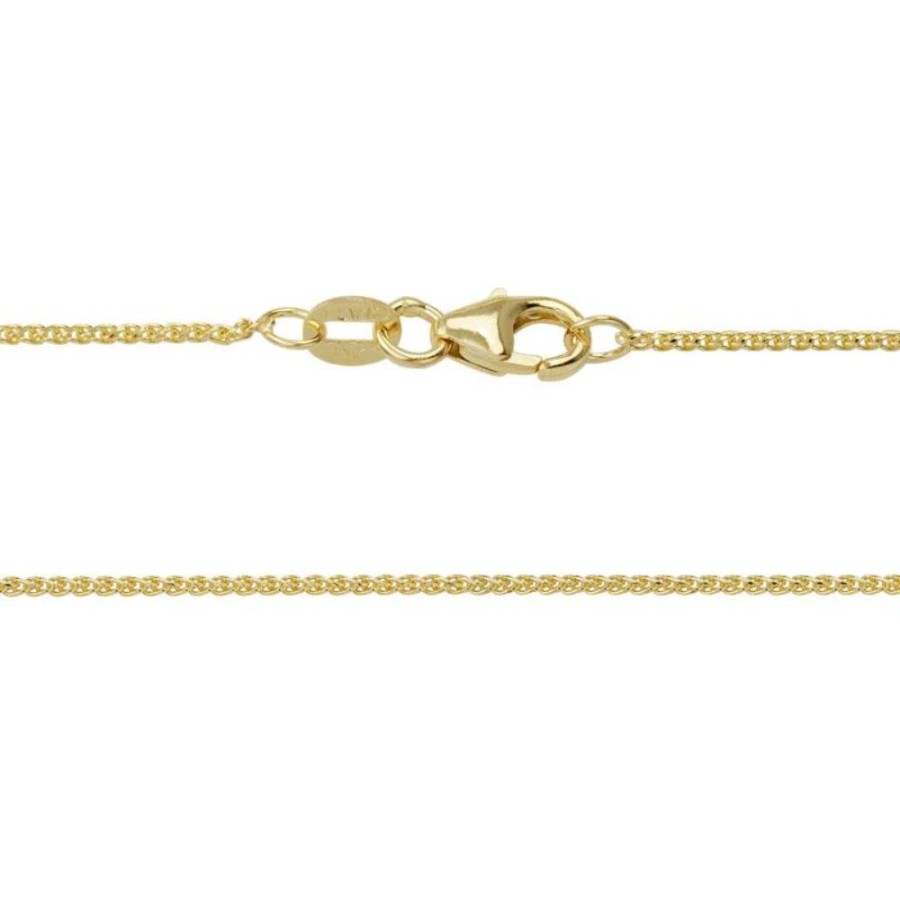 Jewelry Smyth Jewelers | 14K 1Mm Diamond-Cut Wheat Chain