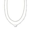 Jewelry Kendra Scott | Kendra Scott Emilie Rhodium Multi Strand Necklace