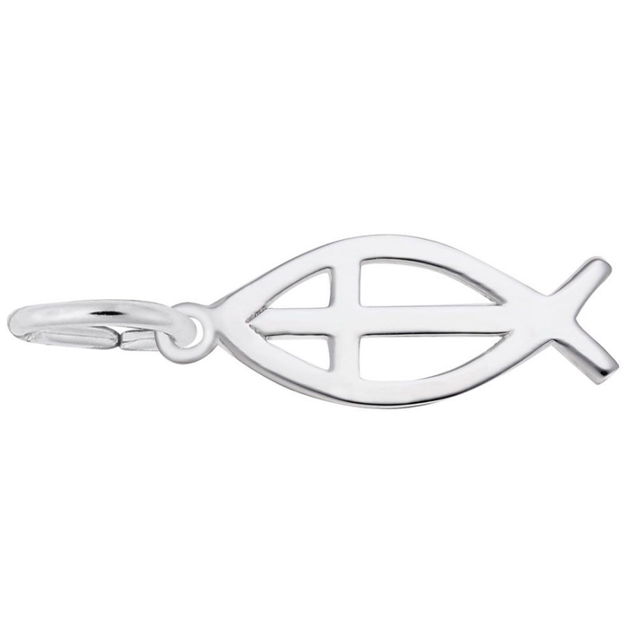 Jewelry Rembrandt | Sterling Silver Ichthus Charm