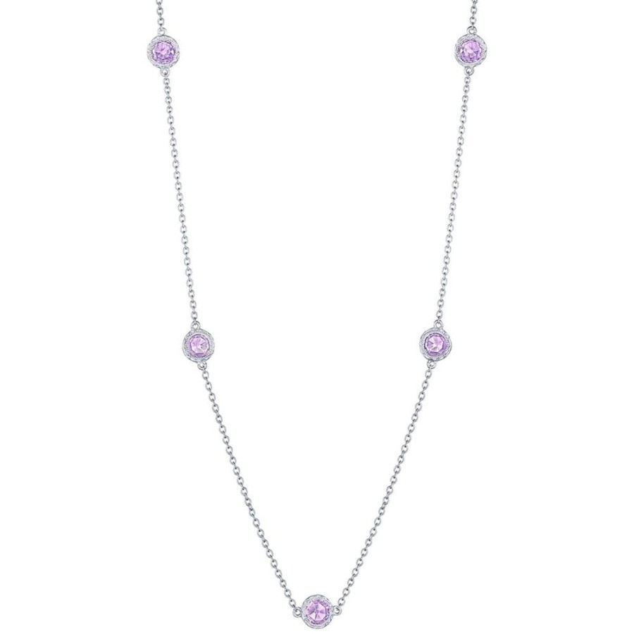 Jewelry Tacori | Tacori Gemstone 5 Station Necklace