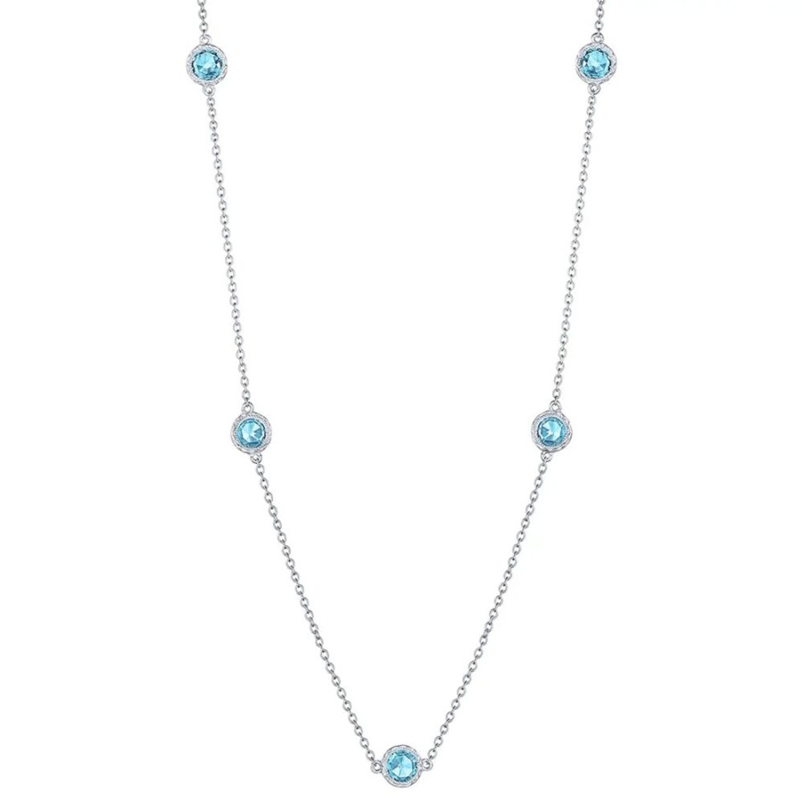 Jewelry Tacori | Tacori Gemstone 5 Station Necklace