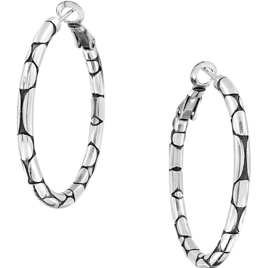 Jewelry Brighton | Brighton Pebble Small Hoop Earrings