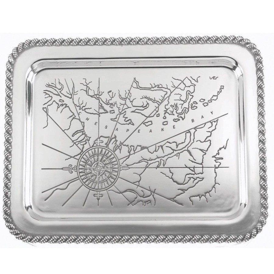 Gifts Salisbury | Salisbury Latitudes Large Chesapeake Tray