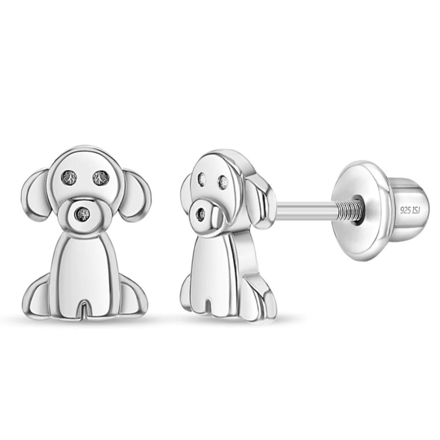 Jewelry Smyth Jewelers | Children'S Puppy Dog Girls Earrings