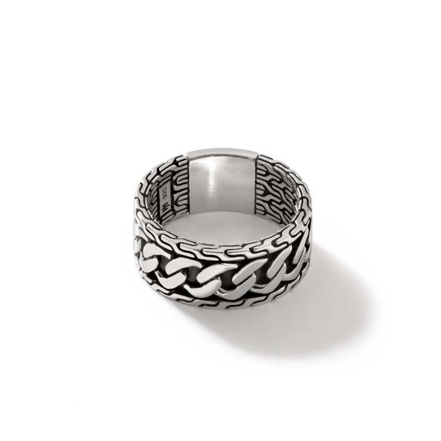 Jewelry John Hardy | John Hardy Sterling Silver Curb Link Band Ring