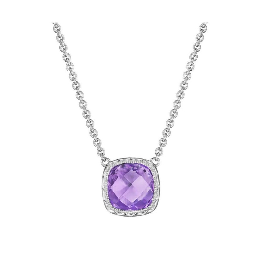 Jewelry Tacori | Tacori Bold Cushion Gem Necklace