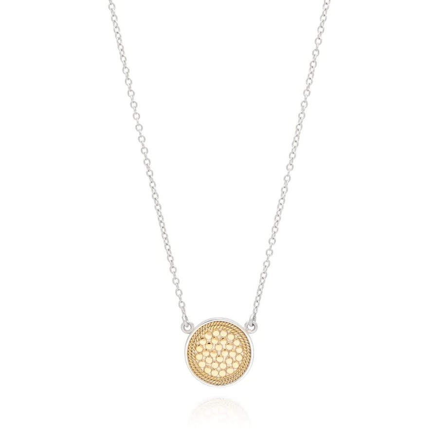 Jewelry Anna Beck | Anna Beck Classic Reversible Disc Necklace