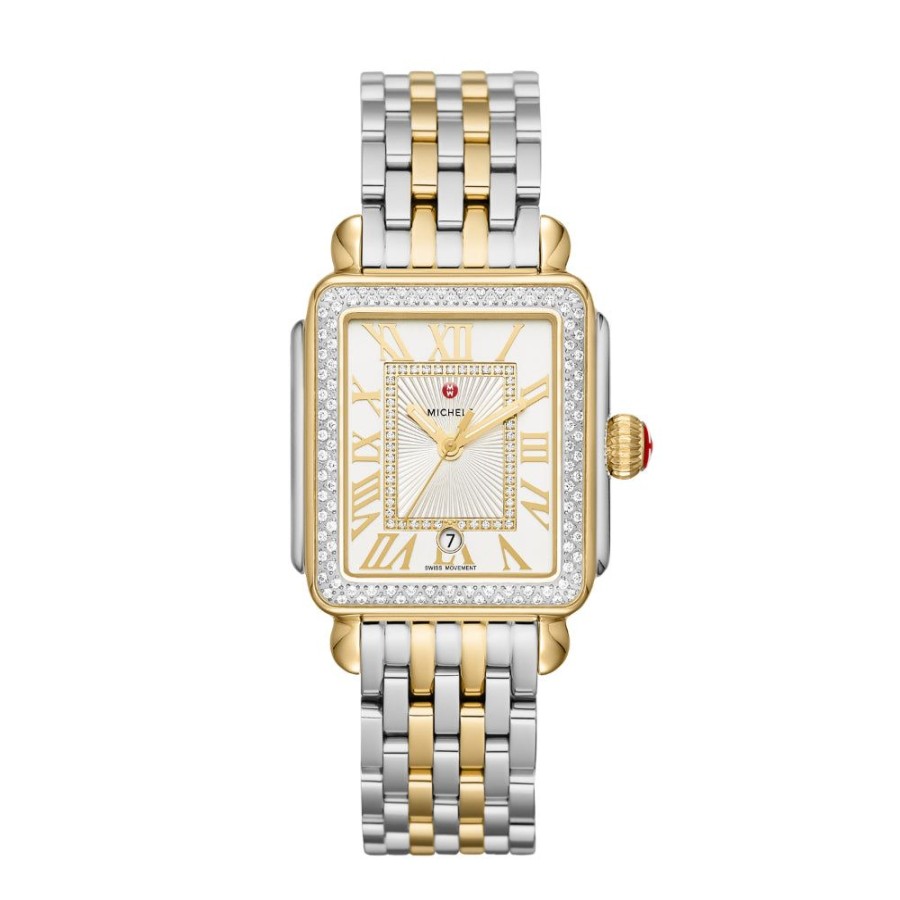 Timepieces Michele | Michele Deco Madison Two-Tone