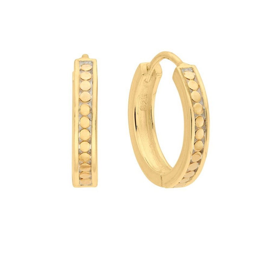 Jewelry Anna Beck | Anna Beck Classic Small Hinge Reversible Hoop Earrings