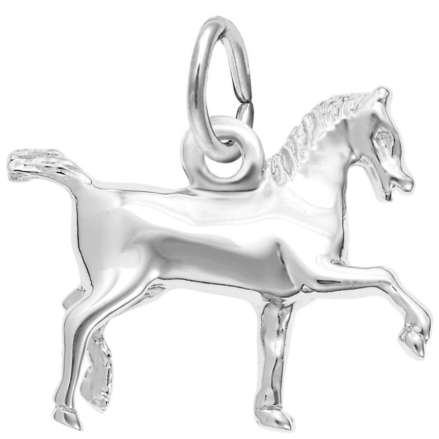 Jewelry Rembrandt | Sterling Silver Trotting Horse Charm