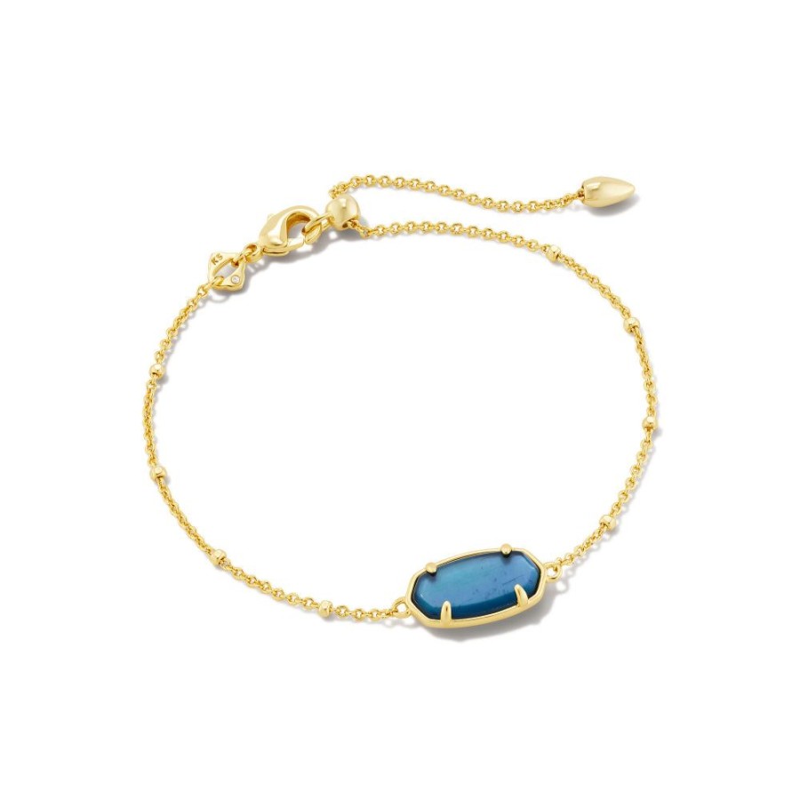 Jewelry Kendra Scott | Kendra Scott Framed Elaina Gold Delicate Bracelet