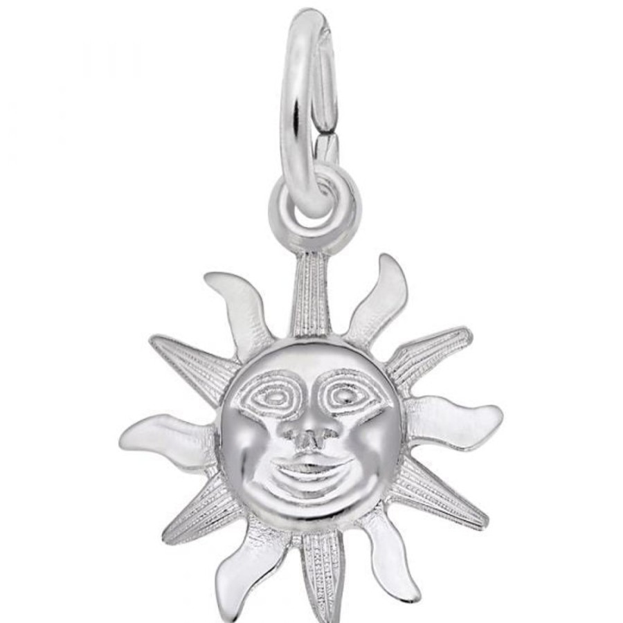 Jewelry Rembrandt | Sterling Silver Sunburst Charm