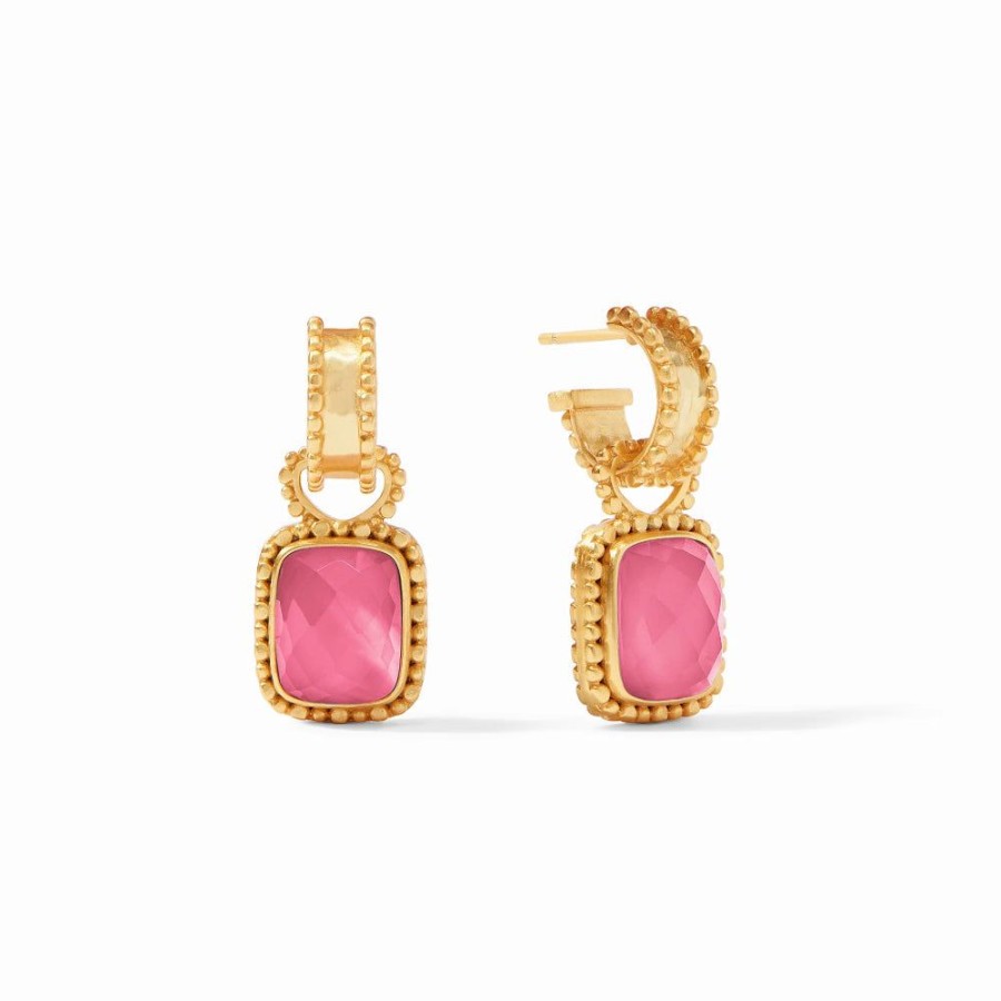 Jewelry Julie Vos | Julie Vos Marbella Hoop & Charm Earring