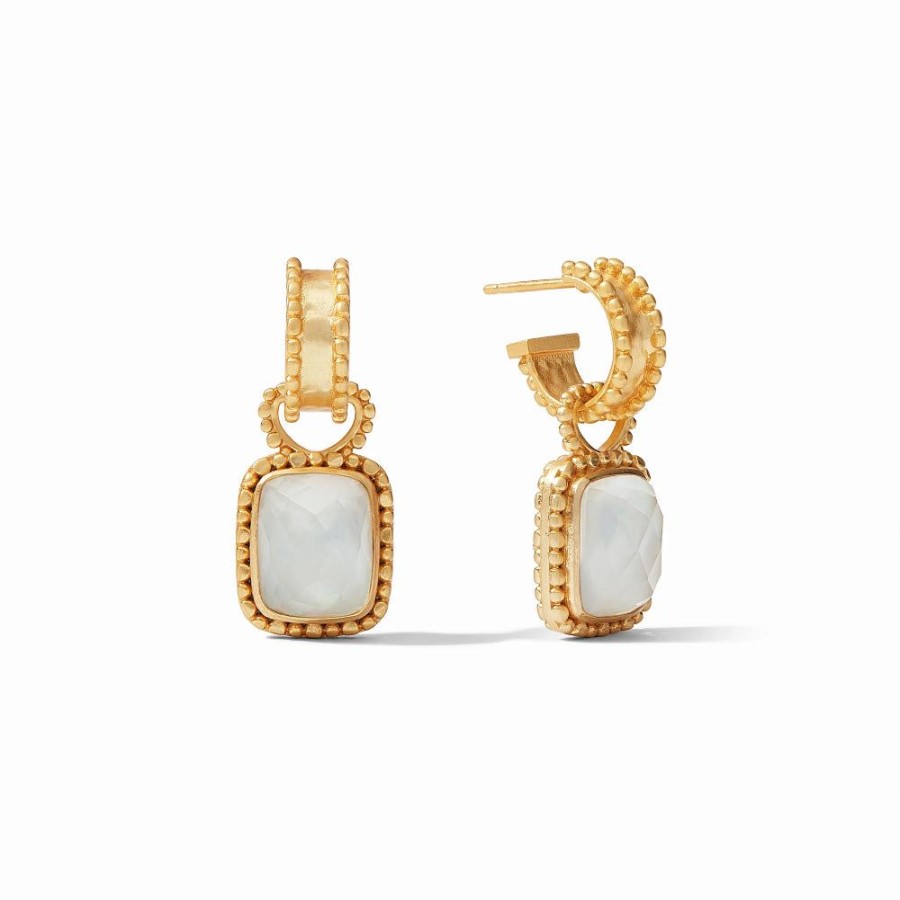 Jewelry Julie Vos | Julie Vos Marbella Hoop & Charm Earring